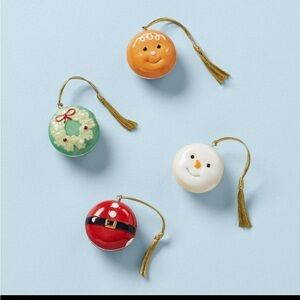 Lenox Macaroon Ornaments set of 4
